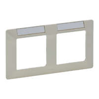 Legrand Valena Life 754052 keret 2-es, címketartóval vízszintes elefántcsont Legrand