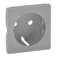 Legrand Legrand 755252 Valena Life 2P+F csatlakozóaljzat burkolat alumínium (753028-hoz)