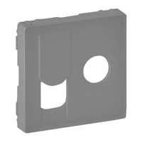 Legrand Legrand Valena Life 754832 TV+RJ45 UTP Cat6 aljzathoz burkolat alumínium