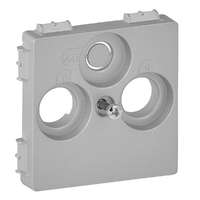 Legrand Valena Life 754802 csatlakozóaljzat fedél (30 mm) TV/RD/SAT aljzathoz alumínium Legrand