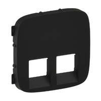 Legrand Legrand Valena Allure 755428 2xRJ11/RJ45 burkolat fekete