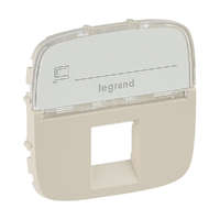 Legrand Valena Allure elefántcsont RJ11/RJ45 aljzat burkolat címketartóval 755476 Legrand