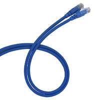 Legrand patch kábel RJ45-RJ45 Cat6 árnyékolatlan (U/UTP) LSZH (LSOH) 0,5 méter kék d: 6mm AWG24 LCS3 051831