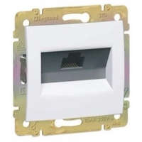 Legrand Legrand Valena 1xRJ45 UTP Cat6 aljzat,csavaros fehér (774242)