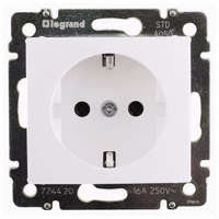 Legrand Legrand Valena 2xRJ45 UTP Cat6 aljzat,körmös fehér (774247)