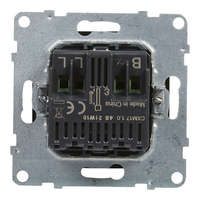 Legrand Suno fekete fényerőszabályzó forgatógombos, 300W, keret nélkül 721479 Legrand