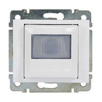 Legrand Galea 775672A Galea Life mozgásérzékelős (PIR) kapcsoló, 2-150 W (LED max. 100 W), 2 vezetékes, beépített nyomóval, fehér