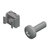 Schneider Electric Zrt. Schneider Electric Spacial SM - NSYCN9M625 -Kosaras anya M6, 8,5 lyuk 2,5 vastag