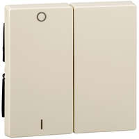 Schneider Electric Zrt. Schneider Merten dupla billentyű, I/O, System-M, krém MTN312744
