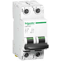Schneider Electric Zrt. Schneider Electric Acti 9 C60H - DC, C60PV - DC - A9N61525 - kismegszakító, 2P, C, 5A, 500VDC