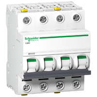 Schneider Electric Zrt. Schneider Electric Acti 9 iC60N - A9F04420 - kismegszakító, 4P, C, 20A