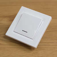 Schneider Electric Zrt. Schneider Asfora egypólusú kapcsoló, jelzőfényes, rugós bekötés,kerettel fehér EPH1400121