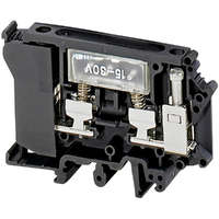 Schneider Electric Zrt. Schneider Electric Linergy TR terminals blocks - NSYTRV42SF6LD - Csavaros biztosító kapocs G betéthez 1x1 csatlakozás 8,2 mm 16 mm2 6,3A - es