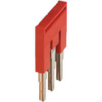 Schneider Electric Zrt. Schneider Electric Linergy TR terminals blocks - NSYTRAL43 - Dugaszolható áthidaló 3 láb 4 mm2 - es sorkapocshoz piros