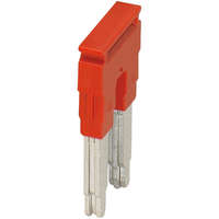 Schneider Electric Zrt. Schneider Electric Linergy TR terminals blocks - NSYTRAL162 - Dugaszolható áthidaló 2 láb 16 mm2 - es sorkapocshoz piros