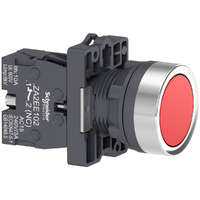 Schneider Electric Zrt. Schneider Electric Easy Harmony XA2 - XA2EA42 - Ø22 Nyomógomb, visszatérő, piros, 1NC