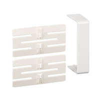 Schneider Electric Zrt. Schneider Electric OptiLine 45 - ISM10206P -Takaróelem +2 toldó 95x55 mm, műanyag, polárfehér