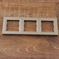 Schneider Electric Zrt. Schneider Electric Asfora - EPH5800369 - Hármas keret, vízszintes, bronz