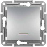 Schneider Electric Zrt. ASFORA Egypólusú kapcsoló, jelzőfényes, csavaros bekötés, alumínium EPH1400361 Schneider – Készlet erejéig!!!