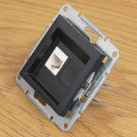 Schneider Electric Zrt. Schneider Electric Asfora - EPH4300171 - 1xRJ45 Cat5e UTP aljzat, antracit