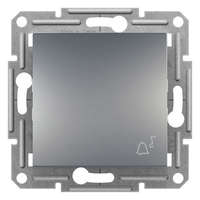 Schneider Electric Zrt. Schneider Electric Asfora - EPH0800162 - Egypólusú nyomó, csengőjel, rugós bekötés, acél