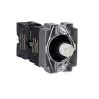 Schneider Electric Zrt. Easy Harmony XB2, Világító aljzat, gallér, narancssárga led, fém, ZB2BWB51C Schneider