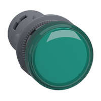 Schneider Electric Zrt. Schneider Electric Easy Harmony XA2 - XA2EVM3LC - Ø22 LED jelzőlámpa, 220…230V AC, zöld