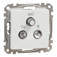 Schneider Electric Zrt. Schneider Electric Sedna Design & Elements - SDD111484 -TV/R/SAT aljzat, átmenő, 7 dB, fehér