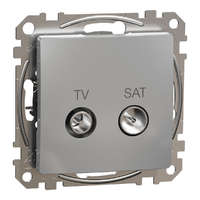 Schneider Electric Zrt. Schneider Electric Sedna Design & Elements - SDD113474S -TV/SAT aljzat, átmenő, 7 dB, alumínium