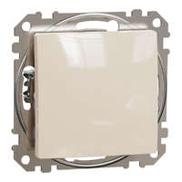 Schneider Electric Zrt. Schneider Electric Sedna Design & Elements - SDD112111 -Egypólusú nyomó, rugós bekötés, 10A, (101N), bézs