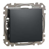 Schneider Electric Zrt. Schneider Electric Sedna Design & Elements - SDD114106 -Váltókapcsoló, rugós bekötés, 10AX, (106), antracit