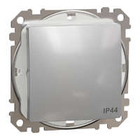 Schneider Electric Zrt. Schneider Electric Sedna Design & Elements - SDD213106 -Váltókapcsoló, rugós bekötés, 10AX, IP44, alumínium