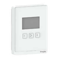 Schneider Electric Zrt. Érzékelő SpaceLogic SLP sorozat, hőmérséklet, LCD, BAC/MB SLPWLXX Schneider