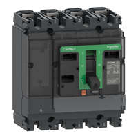Schneider Electric Zrt. Schneider Electric ComPacT NSX160NA – 4 pólusú szakaszoló kapcsoló, fix kivitel, 160A névleges áram, AC/DC hálózathoz, elosztási alkalmazásra; C164160S