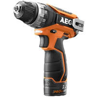 AEG AEG BS 12C2 LI-202C 12 V új generációs fúrócsavarozó, 2 x 2,0 Ah Pro Li-Ion akkumulátor, LL1230 töltő, koffer 4935447867