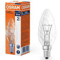 Ledvance Gmbh Osram E14 Izzó, fénycső 11W, 50 lm, 2700 K, melegfehér, üveg -Classic BW