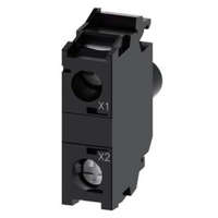 Siemens Siemens 3SU1401-1BH20-1AA0 LED modul, piros, 24-240VAC/DC, előlapra, csavaros Sirius