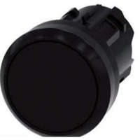Siemens Siemens 3SU1000-0AB10-0AA0 nyomógombfej, fekete Sirius