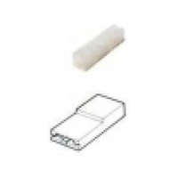 HAUPA GmbH Szigetelő hüvely 6,3x0,8mm, nylon, (2-es forma), Haupa 280202