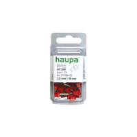 HAUPA GmbH Haupa érvéghüvely iker 2* 1,0/ 8 piros SmallPack (25db/bliszter) 2707