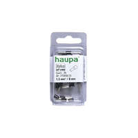 HAUPA GmbH Haupa érvéghüvely szigetelt 1,5/ 8 fekete 270808/25 SmallPack (25db/b