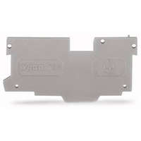 WAGO HUNGÁRIA Kft. Wago vég- és válaszlap 1,1mm vastag, szürke (769-307)