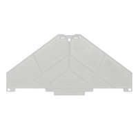 Weidmüller Interface GmbH & Co. KG Sorkapocs véglap P sorozathoz PAP PRV/PPV8 GR, szürke, 1211460000 Weidmüller