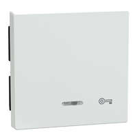 Schneider Electric Zrt. MERTEN Billentyű, kulcsjellel, jelzőfényes funkciókhoz, System-M, aktív fehér, antibakt. 435325