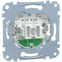 Schneider Electric Zrt. MERTEN Keresztkapcsoló, jelzőfénnyel, rugós, 10AX MEG3137-0000 Schneider