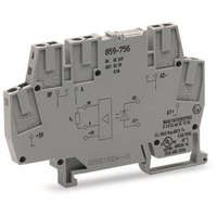 WAGO HUNGÁRIA Kft. Wago optocsatoló modul 24VDC/4-6VDC, 0,5A, szürke (859-756)