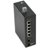 WAGO HUNGÁRIA Kft. Wago ipari ECO Switch5 port Gb 2-Slot 1000Base-SX/LX, fekete (852-1417)