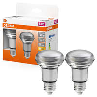 Ledvance Gmbh Osram E27 LED reflektor, 2,9W, 210 lm, 2700 K, melegfehér, áttetsző üveg-40 W izzó helyett, 2 darabos - Star Spot R63