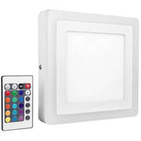 Ledvance Gmbh Ledvance LED Color + White Square LED lámpa távirányítóval 17W 3000K 700lm, 20x20cm