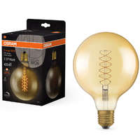 Ledvance Gmbh Osram E27 LED 4,8W, 420 lm, 2200 K, candlelight, dimmelhető, arany színű színű üveg-35 W izzó helyett - Vintage 1906 DIM Classic Globe125 Gold filament